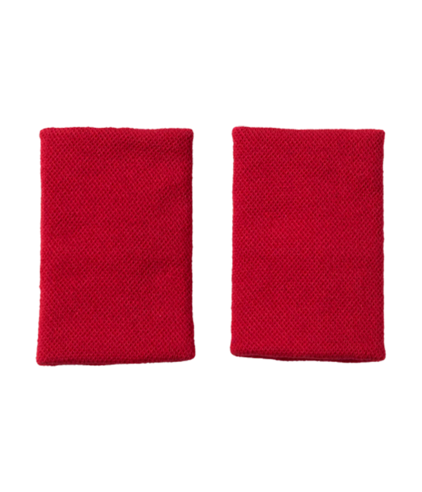 Muñequera Adidas Largas Rojo (Pack x2)
